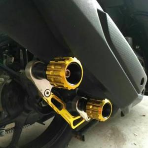 Slider Jalu Penahan Pelindung Knalpot Morin FULL CNC Nmax & Aerox 155