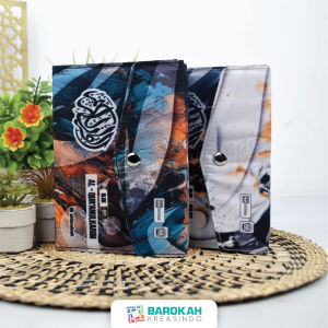 Mujazza Per Juz A6 Tanpa Terjemahan 8 Blok Warna Full Lengkap 30 Juz Alqosbah Satin Batik