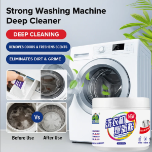 💝Washing Machine Oxygen Powder Strong Descaling Cleaner Drum Pulsator Special Oxygen Powder Cleaning Agent Tank Stains强力除垢清洁剂