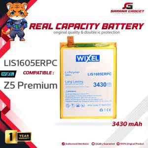 WIXEL Baterai Sony Xperia Z5 Premium E6853 E6883 LIS1605ERPC Double Power Real Capacity Battery Original 100% Ori Batre Batrai HP Handphone