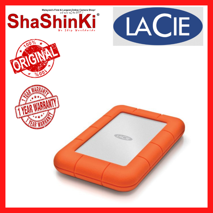 LaCie 2TB Rugged Mini USB External Hard Drive Lazada