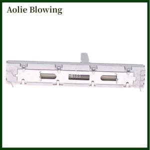 Aolie 1Pc For 60mm DJM 350 400 600 700 800 Push Fader Straight Slide Potentiometer DJ Mixer Stereo Fader Sliding Potentiometer