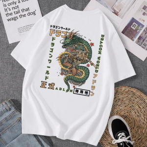 Adlan Kaos Distro Dragon Jpn Series Baju Remaja Dewasa