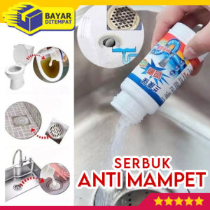 Bubuk Anti Sumbat Mampet Serbuk Pembersih Saluran Air WC Wastafel Kloset Pipa
