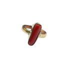 Munga | Certified Natural Coral Stone |  Coral Stone  | Pavalam Ring in 5 Metals. 