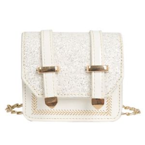 Tas Selempang Wanita Rantai Mini Berpayet Kulit Satu Bahu Tas Persegi Kecil/Shoulder Bag/Tas Pesta Wanita/Tas Import Wanita/Tas Mini Wanita/Tas Anak BAO60