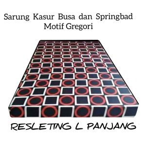 Sarung Kasur Busa Resleting no 2 Size 160x200cm Tebal 202530cm / Sprei resleting kasur busa matras