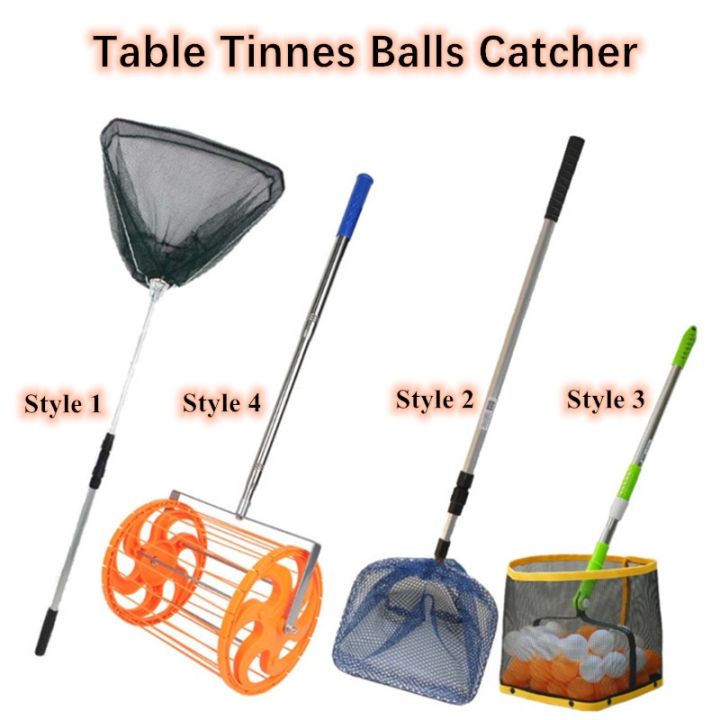 Table Tennis Ball Collecting Tool Easy Pick Up Telescopic Original Ping