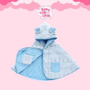 Cuddle Me Baby Cape Jaket Bayi Imut 0-3 Tahun Mantel Bayi Selimut Mantel