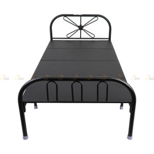 Giường sắt xếp gọn Luxy Qui Phúc 1m0 1m2 Giường gấp gọn thông minh