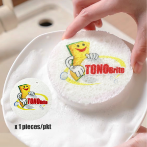 1 Pcs Expandable Hangable Compressed Wood Pulp Sponge Reusable Dishwashing Kitchen Household Cleaning Scouring Pad Span Cuci 木匠海绵压缩海绵