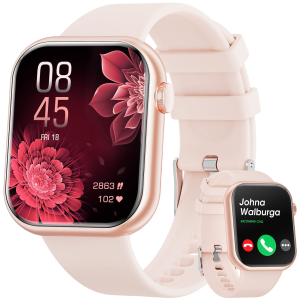 Aolon Foom lite Smartwatch HD Screen Bluetooth Call Women Heart Rate Monitor Watches Heart Rate Blood Pressure Digital Wristwatch Jam Tangan wanita Pria Dewasa 2024 Smart watch