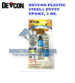 DEVCON PLASTIC STEEL® PUTTY EPOXY, 2 OZ.. 