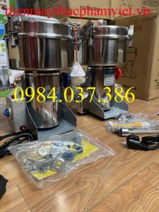 Máy Nghiền Bột Trầm Hương Inox 304 Siêu Mịn Làm Nhang 2500g