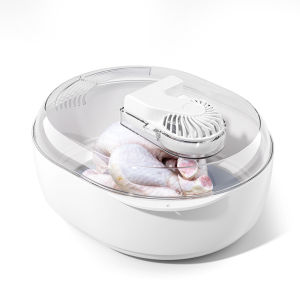 Kitchen Meat Thawer 4 in 1 Defrosting Tray Airtight Food Preservation Thawing Machine Quick Thawer with Cover