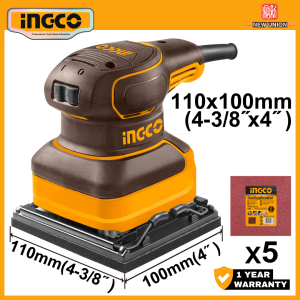 INGCO 240W PALM SANDER | SQUARE SHEET | PS2416