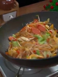 [ Free fried noodle seasoning ] Dongguan traditional rice noodles  1000g Canton Traditional Dried Rice Noodles  Uses of Shacha Sauce and Soy Sauce for Stir-fried Rice Noodles