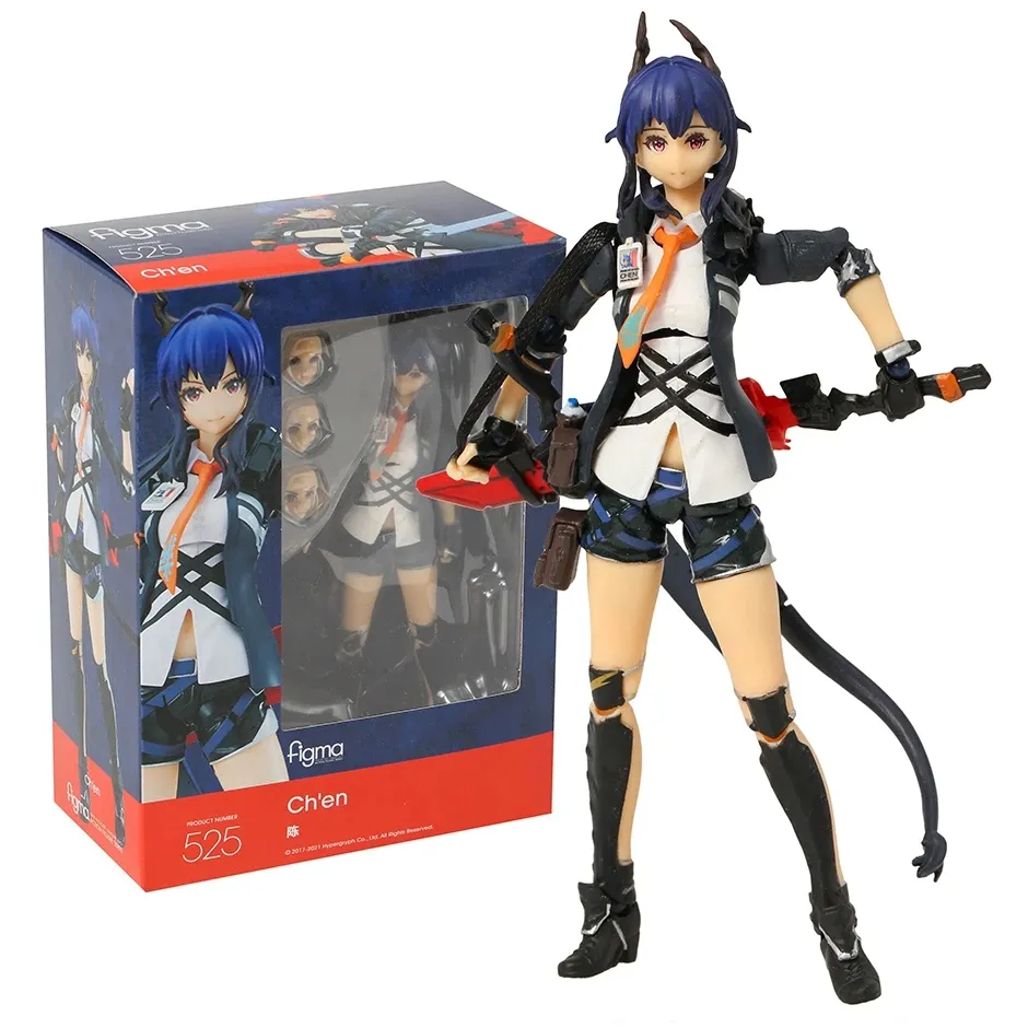 15cm figma 525 Chen Arknights Action Anime Figurine Figure