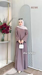 Agnia Abaya By AKU KARISSA gamis Terbaru Gamis Sabrina Abaya Kekinian Gamis Elegan Yang Banyak Dicari