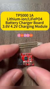TP5000 1A Lithium-ion/LiFePO4 Battery Charger Board 3.6V 4.2V Charging Module with Protection Durable