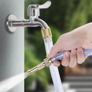Water pipe copper joint car washing pipe 1/2‘’ pipe quick connect washing machine connector faucet adapter