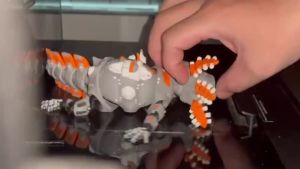 Robot Kỳ Nhông Robo Lotl in 3D thiết kế Cơ Khí Hóa có khớp cử động linh hoạt Decor trang trí cao cấp