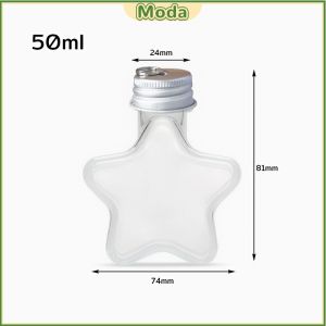 Moda Star Shape Bottle Creative Gift Origami Cup DIY Handmade Birthday Gift 50ml 200ml 500ml