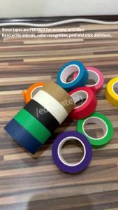 EducratePH 12PCS Colored ing Tape Set (2cm x 13m per Roll Arts Craft and Fine Motor Play