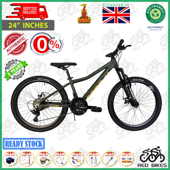 Basikal mtb raleigh hot sale