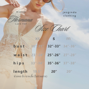 JESGINDA Hermana Lace Top (เสื้อคล้องคอ)