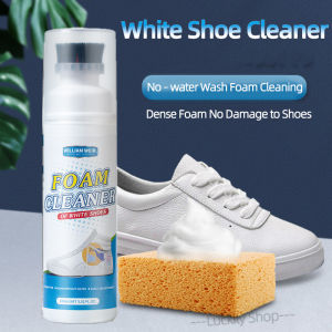 Shoe Cleaner White Shoe Cleaner Built-in Brush for Sneakers Canvas Leather - Quick & Easy Deep Stain Removal