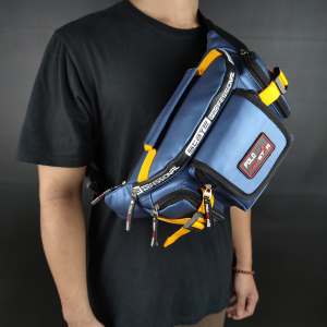 Waitsbag / Tas Pinggang / Tas Selempang Pria dan Wanita Waterproof Premium Polo Prostar 100% Real Picture