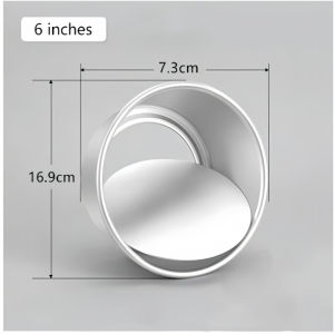 4/6/8 Inch Round Cake Mould with Removable Bottom Aluminum Alloy Loyang Kek Acuan Kek Baking Pan Nonstic Cake Pan蛋糕模
