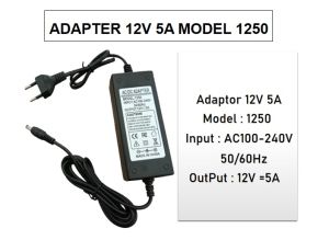 Adaptor Adapter Model 1250 12V 5A