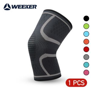 WEEKER 1 Pair Knee Compression Sleeve Knee Brace for Women Men Arthritis Knee Pain Knee Pads Anti Slid Knee Support for Weightlifting Running Crossfit Workout Sports BasketballKnee Pad Wrap for Meniscus Tear (Large)