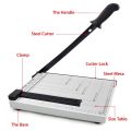 เครื่องตัดกระดาษ แท่นตัดกระดาษ เครื่องตัดกระดาษ ที่ตัดกระดาษA4 Paper Cutter ใบมีดคม อุปกรณ์สำนักงาน เครื่องตัดเอกสาร เหล็กอย่างดี. 