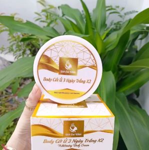 COMBO KEM {1 BODY + 1 BỘ TẮM TRẮNG}. MP BÍCH CAO WHITE ( TĂM TRẮNG CÓ 2 GÓI MIX VỚI NHAU)