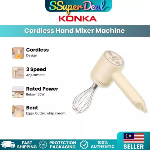 Konka egg beater electric household automatic creamer baking cake mixing wireless handheld small