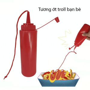 Đồ chơi chai tương ớt troll bạn bè - đánh lừa siêu hài hước mới nhất 2025