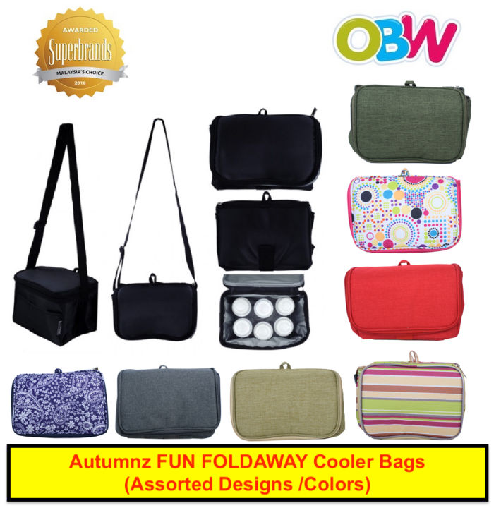 Autumnz Fun Foldaway Cooler Bag (Assorted Designs /Colors) Lazada