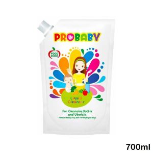 Probaby 700ml 450ml 150ml Liquid Cleanser Sabun Pencuci Botol Peralatan Bayi Food Grade