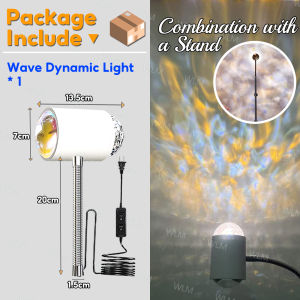 Nordic Corner Floor Lamp light living room bedroom bedside lamp sunset projection MultiColor Selector Sunset Light Sun Never Sets Projection Lamp With Telescopic Stand Water ripple lamp