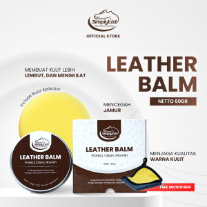 Simplycist - Leather Balm - Semir Sepatu Kulit - Leather Wax 60Gr