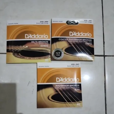 Senar Gitar Akustik 0.10 Daddario New