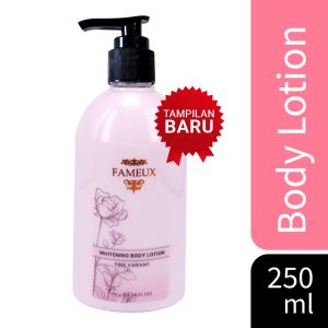 Fameux Body Lotion White & Pink 250ml (2 Varian)