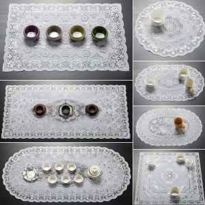 [HÀNG ĐẸP] Khăn Trải Bàn Ăn Vintage Nhựa PVC Chống Thấm Nước In Hoa Nổi Dày Dặn Nhiều Kích Thước Sang Trọng Việt Nam