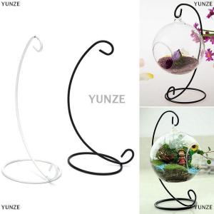 [COD] YUNZE Giá đỡ cây bằng sắt 1x23cm 9 inch để trang trí nhà Bình thủy tinh trong suốt