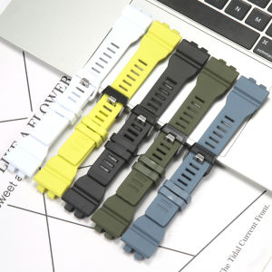 new GBA800 GBD800 Watch Strap Suitable for Casio GBA800 GBD800 Mens Resin Strap Waterproof Bracelet Watch Accessories high-quality