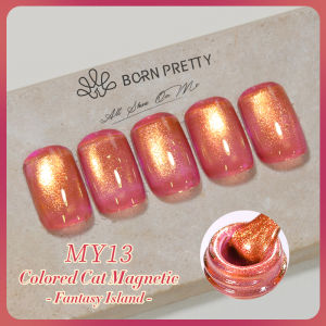 BORN PRETTY 10ml Fantasy Colored Cat Eye Gel Nail Art Polish Gelultra Shine Soak Off UV Gel Nail Art Varnish