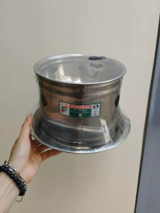 Bộ Nồi lẩu cồn inox 403 dành cho 1 người và bếp inox Tithafac không nắp tiện lợi cho quán ăn bếp than bếp cồn